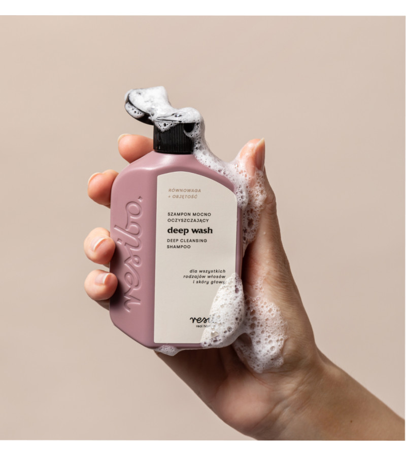 Mini Deep Wash - naturalny szampon mocno oczyszczający