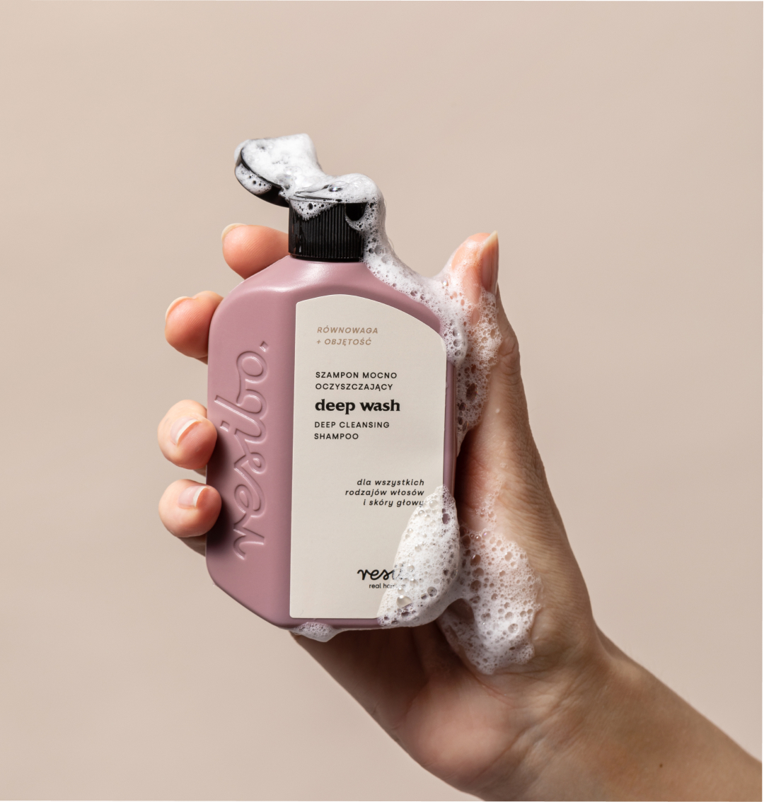 Mini Deep Wash - naturalny szampon mocno oczyszczający