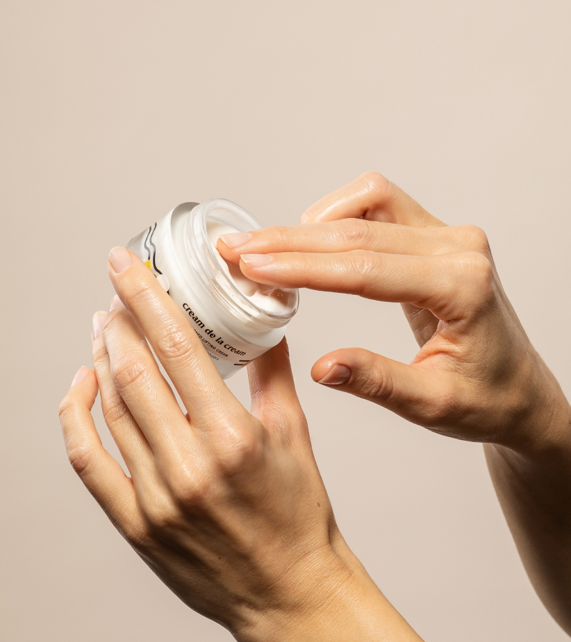 Cream de la Cream: naturalny krem liftingujący do twarzy - Resibo