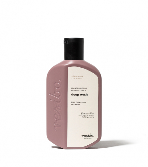 Deep Wash - naturalny szampon mocno oczyszczający - Resibo