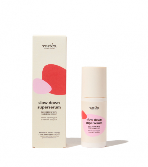 Slow Down Superserum serum ujędrniające z efektem babyskin - Resibo
