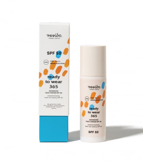 Krem do twarzy SPF 50 - Ready to Wear 365 - Resibo