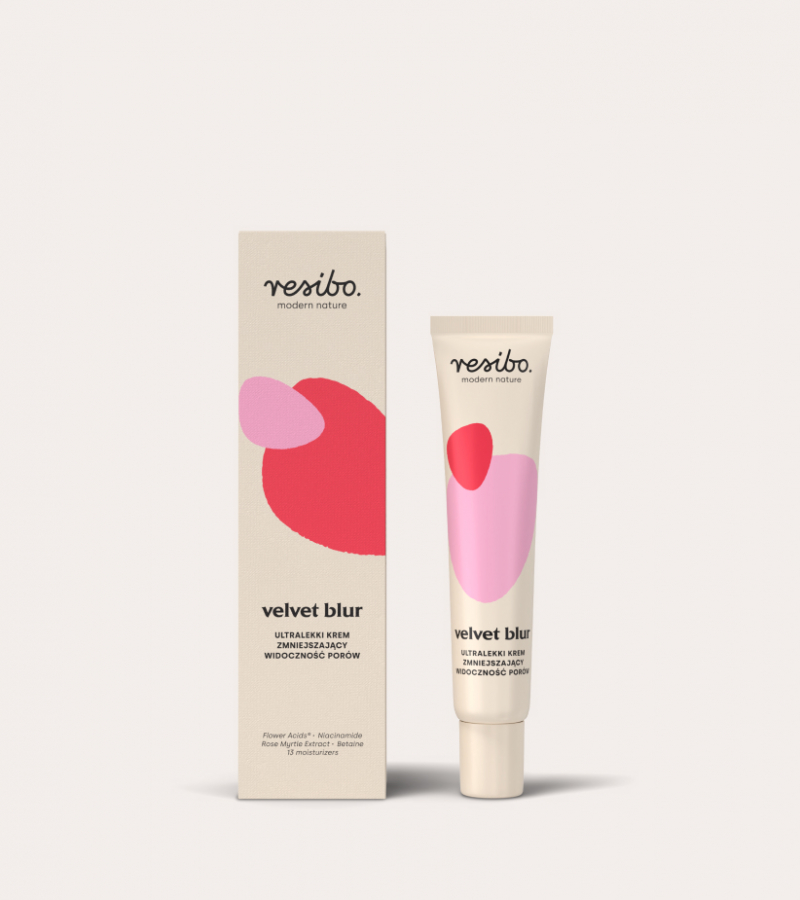 Twoja skóra nigdy nie była tak gładka – ultralekki krem wygładzający Velvet Blur - Resibo