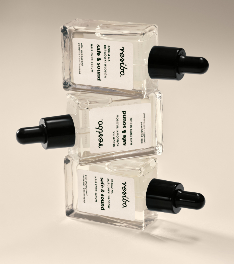 Naturalne serum wygładzające i zabezpieczające końcówki włosów