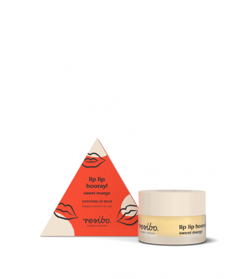 Kojący balsam do ust Lip Lip Hooray! - naturalna ochrona - Resibo