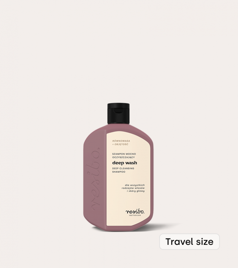 Mini Deep Wash - naturalny szampon mocno oczyszczający