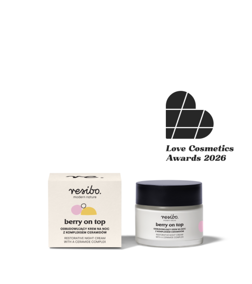 Krem na noc Berry On Top z DS-CERAmix-V™ – regeneracja i blask