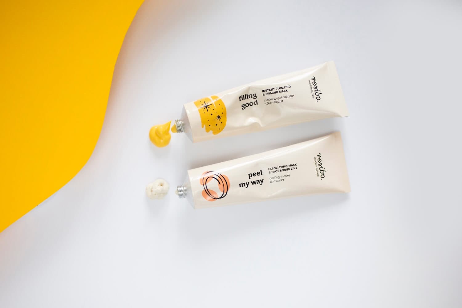 everything shower - peeling i maska do twarzy resibo